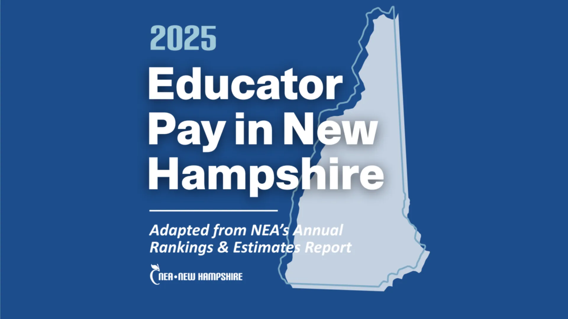 banner for 2025 Educator Pay in New Hampshire