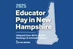 banner for 2025 Educator Pay in New Hampshire